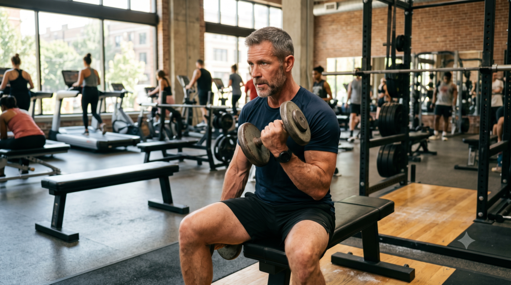 Build Muscle After 40 Without Living in the Gym